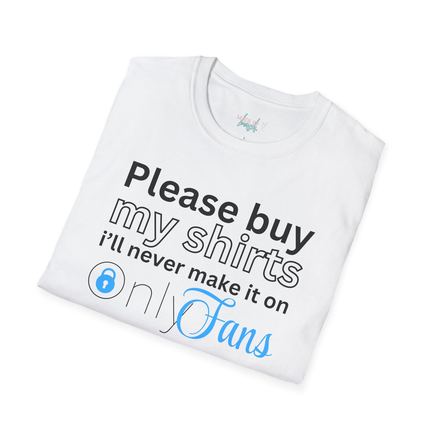 Z My QR Buy My ShirtsUnisex Softstyle T-Shirt