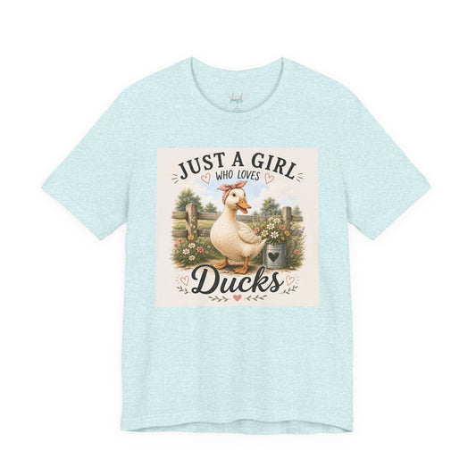 Cute a Girl Unisex Jersey Short Sleeve Tee