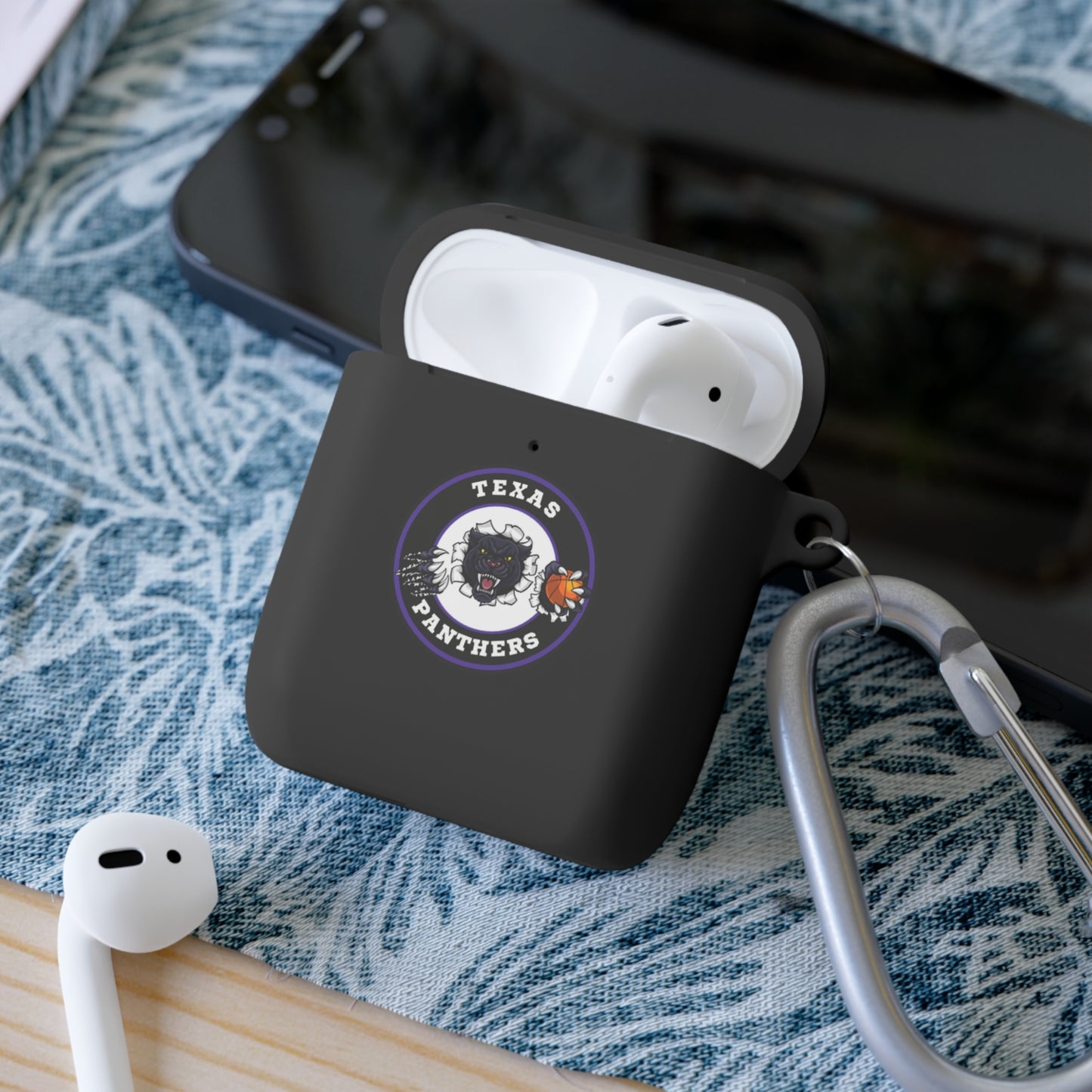 Texas Panthers AirPods Case Cover - Stylish & Protective