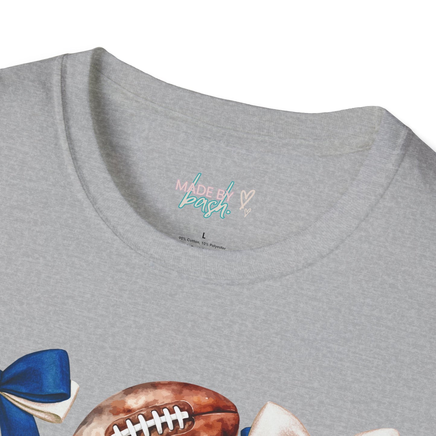 Dallas Football Bow T-Shirt