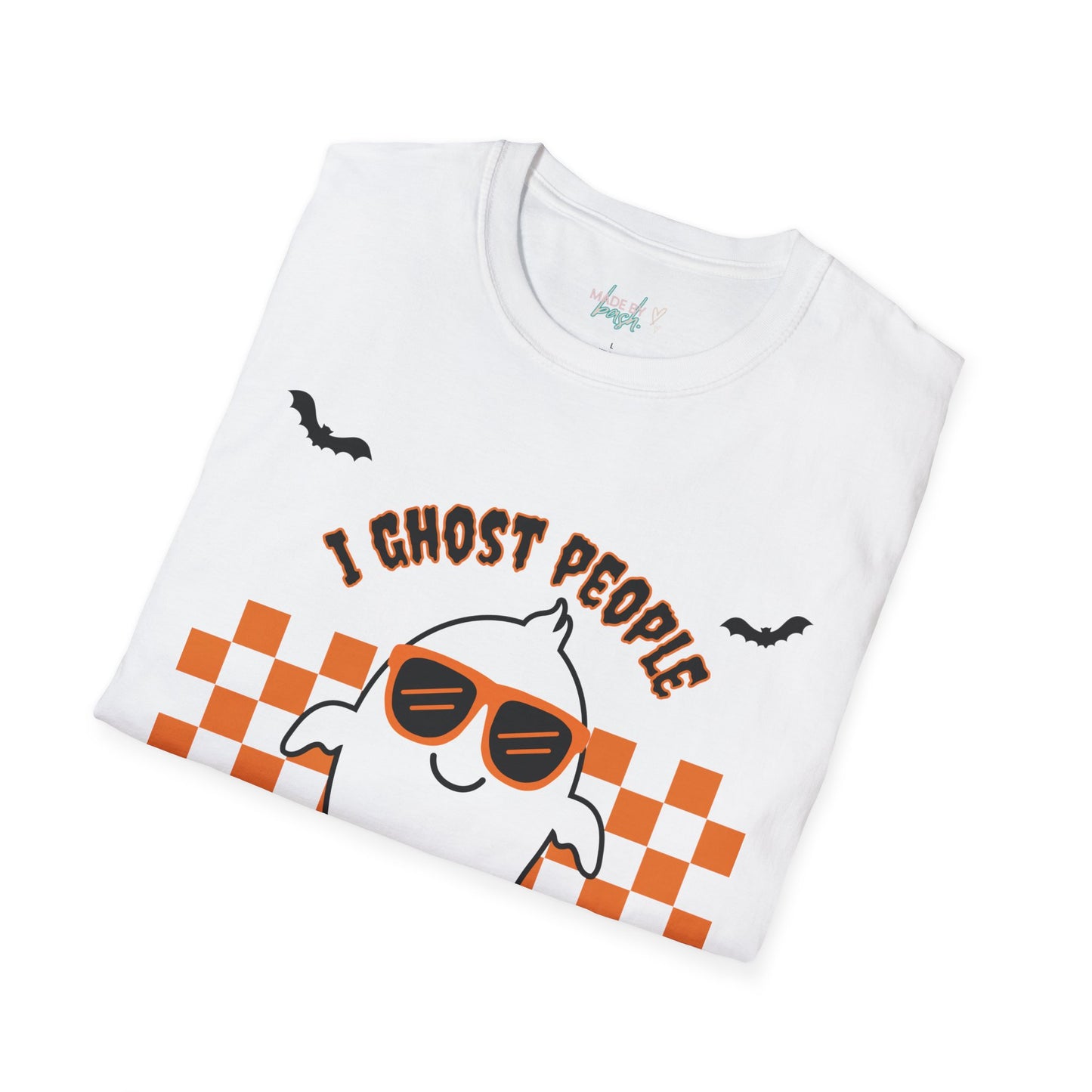 I Ghost People Year Round Halloween Softstyle T-Shirt