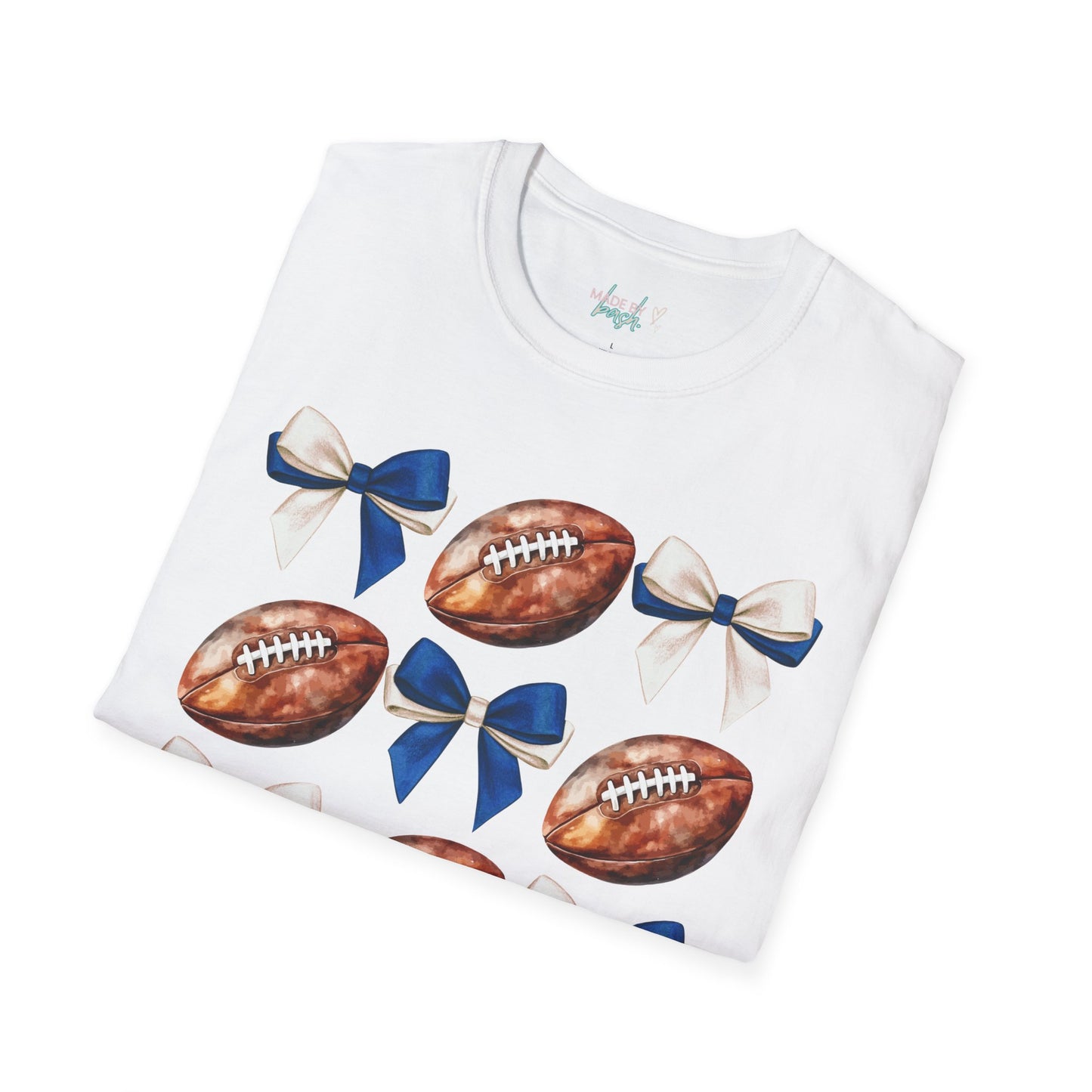 Dallas Football Bow T-Shirt