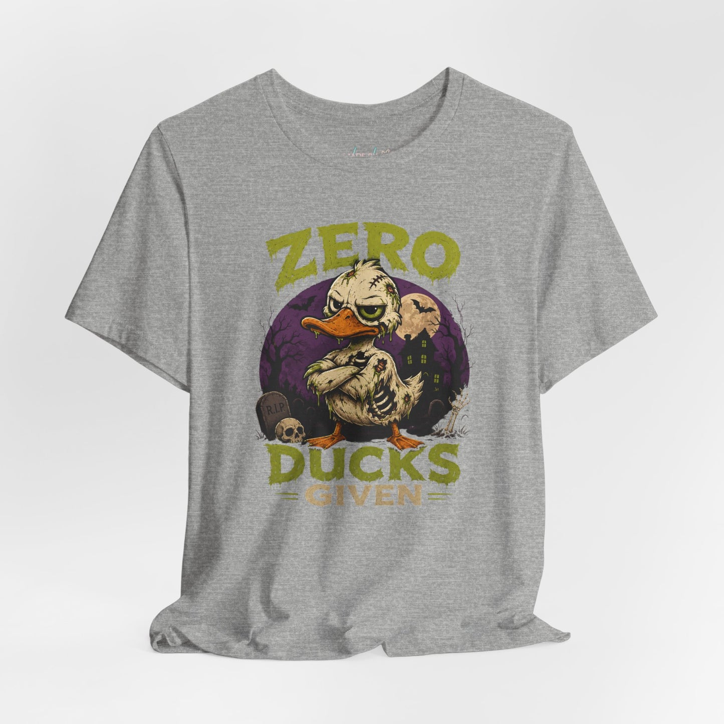 Cute Duck Halloween Unisex Jersey Short Sleeve Tee