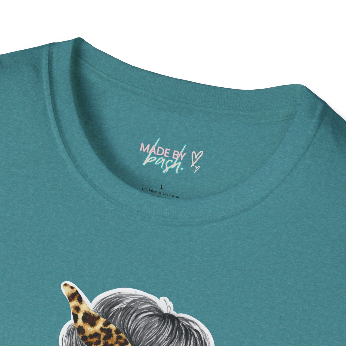 Hot Mess Momma Unisex Softstyle T-Shirt