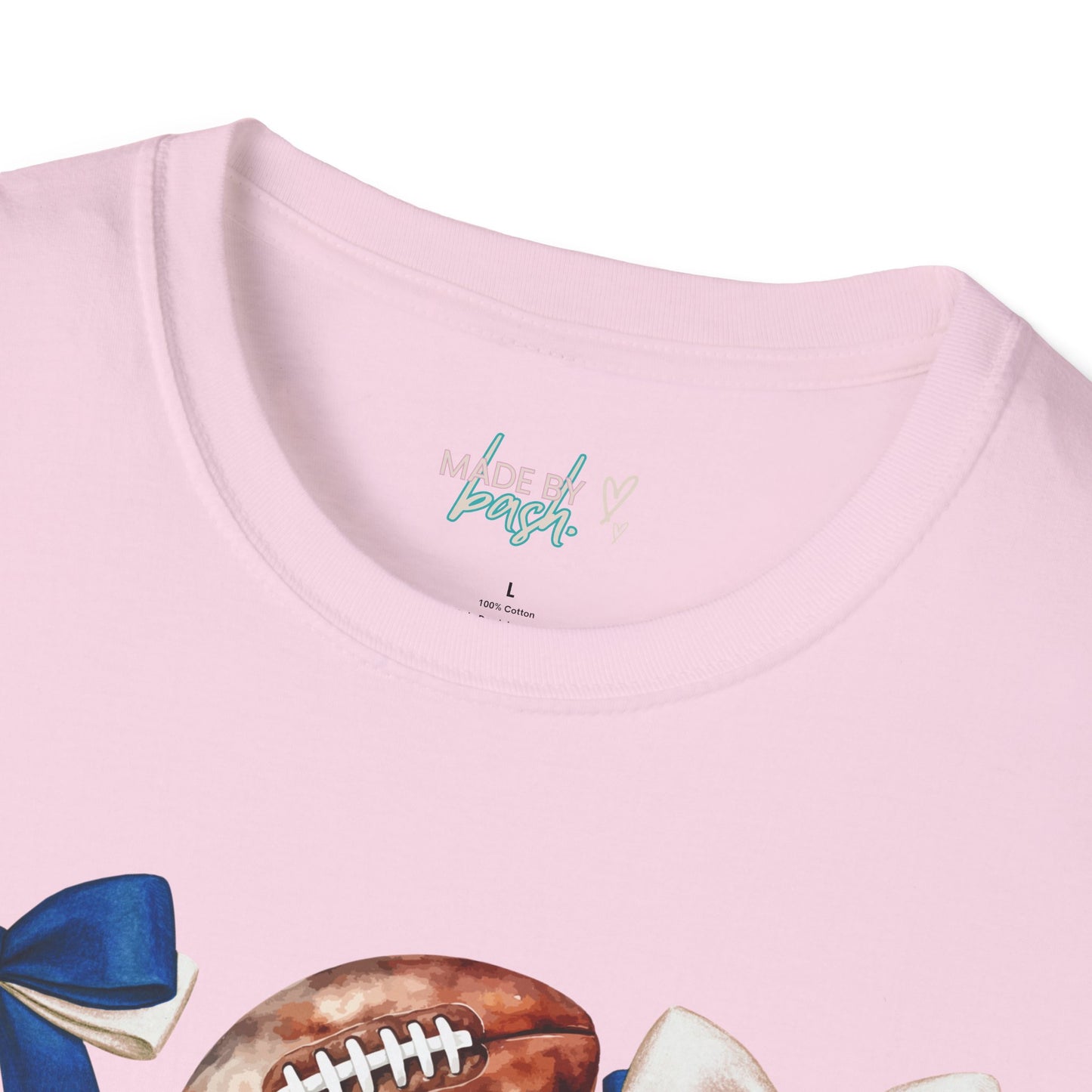 Dallas Football Bow T-Shirt