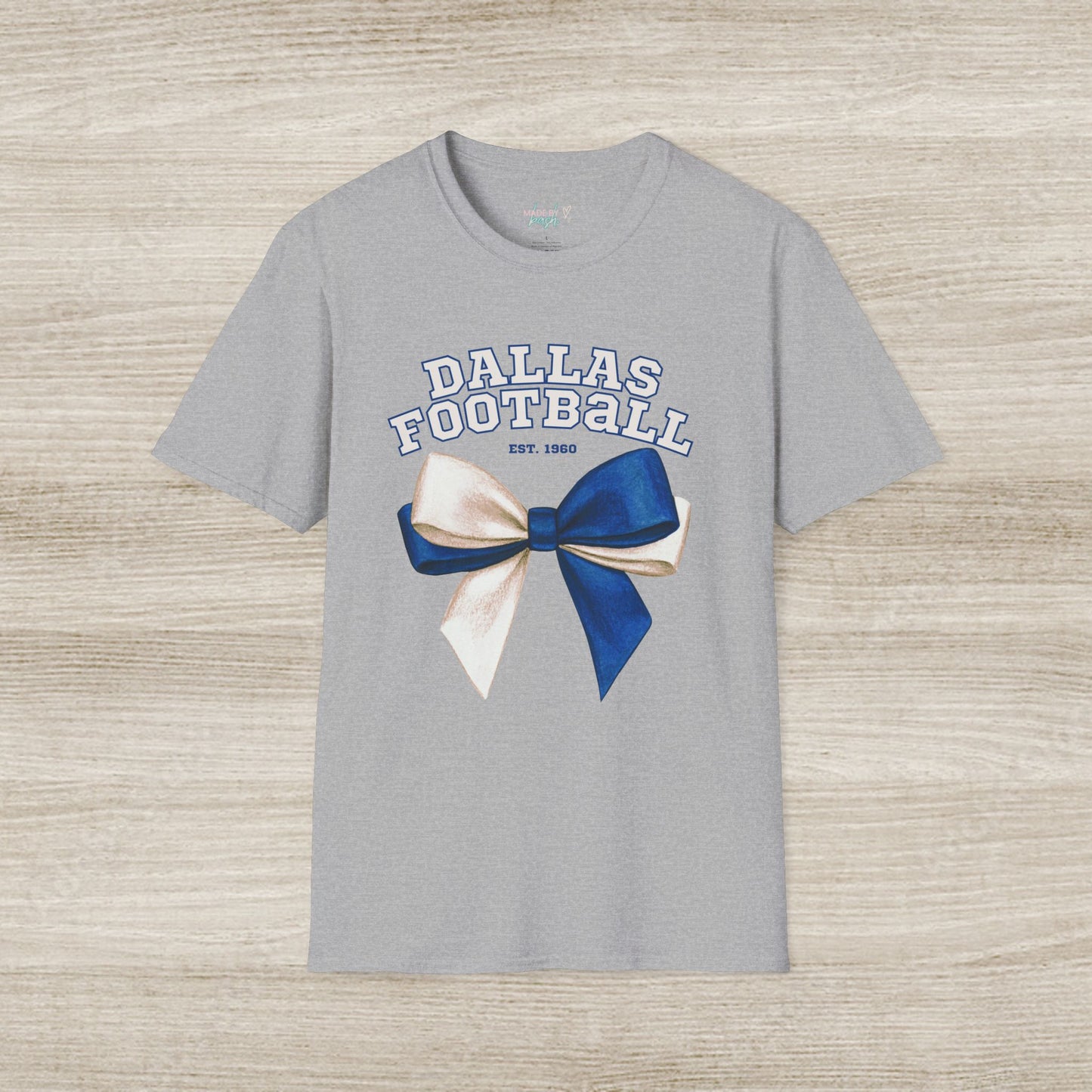 Dallas Football Big Bow T-Shirt