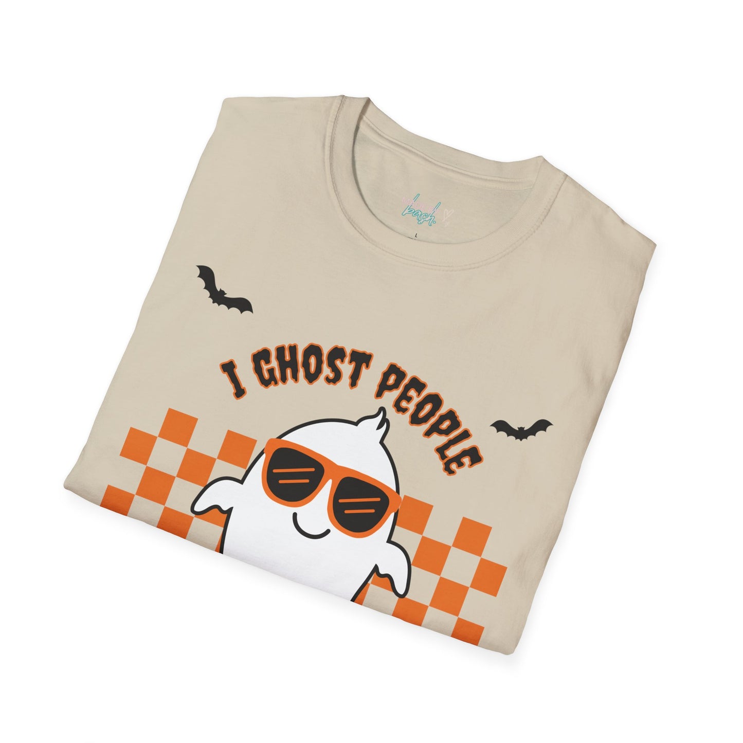 I Ghost People Year Round Halloween Softstyle T-Shirt