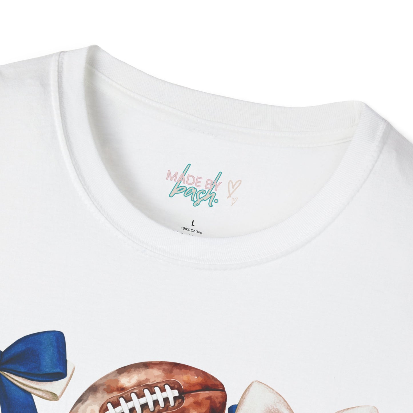 Dallas Football Bow T-Shirt