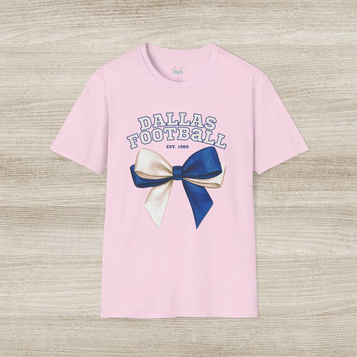 Dallas Football Big Bow T-Shirt