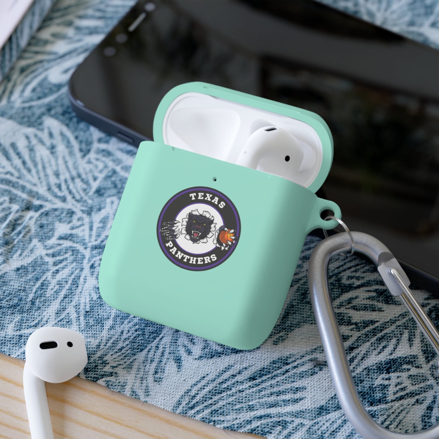 Texas Panthers AirPods Case Cover - Stylish & Protective