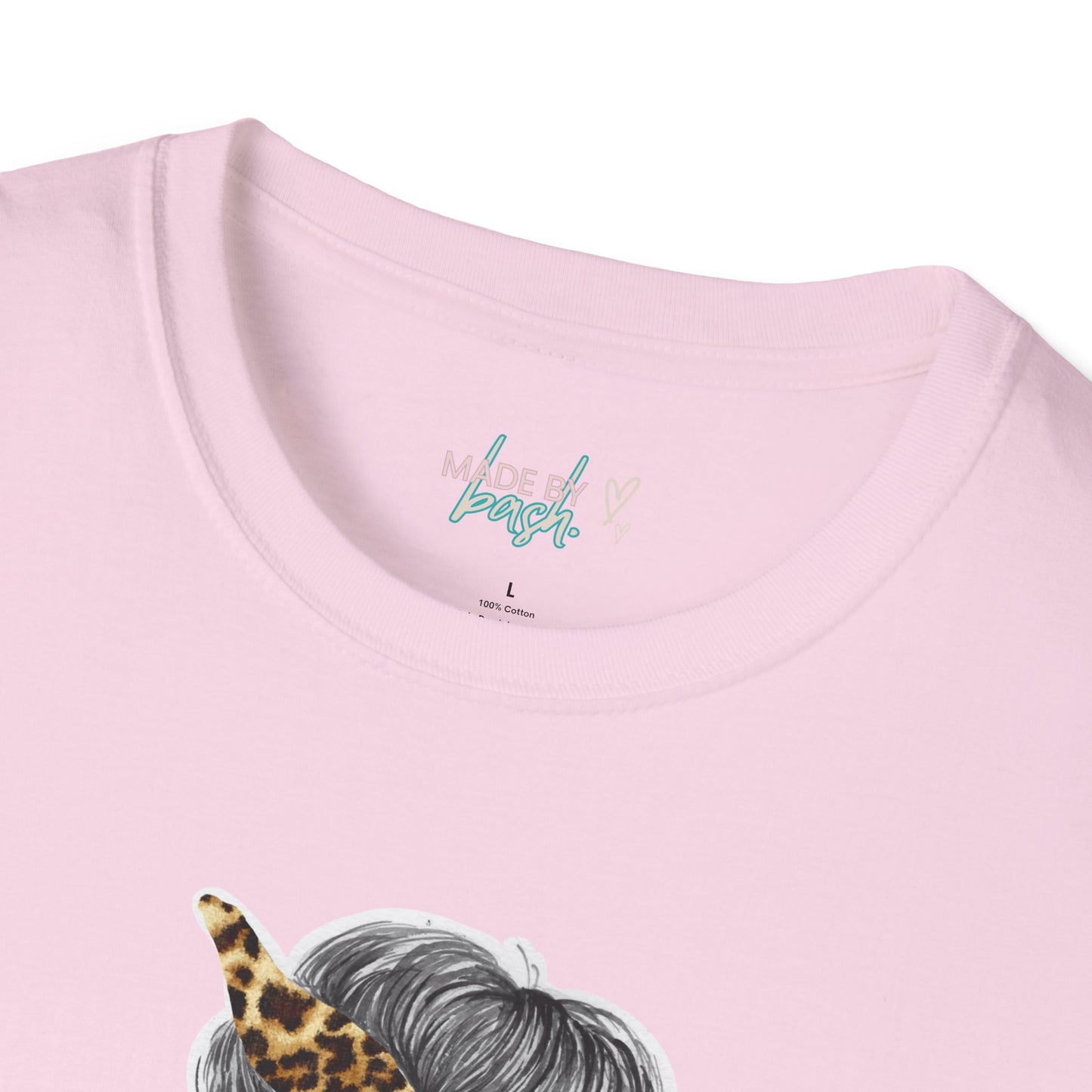 Hot Mess Momma Unisex Softstyle T-Shirt