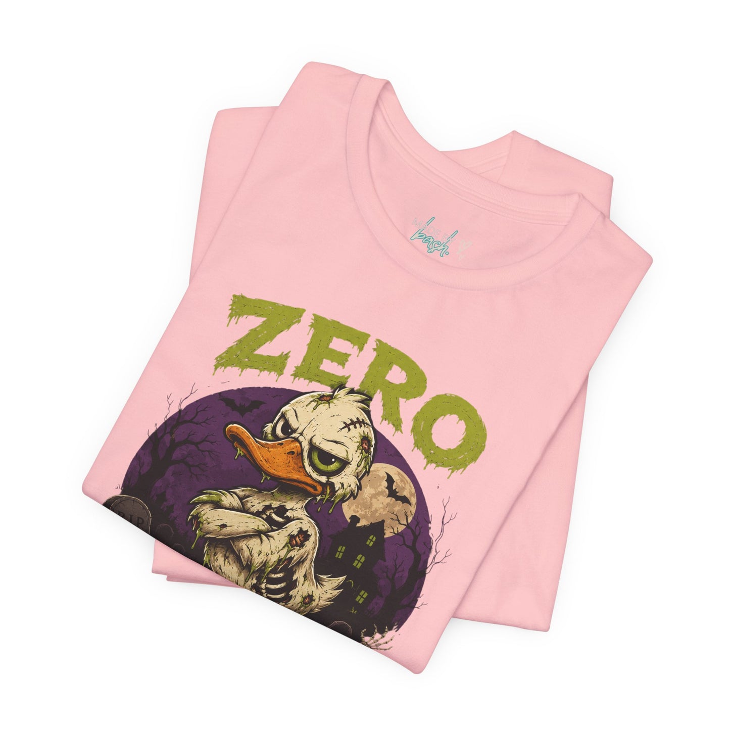 Cute Duck Halloween Unisex Jersey Short Sleeve Tee