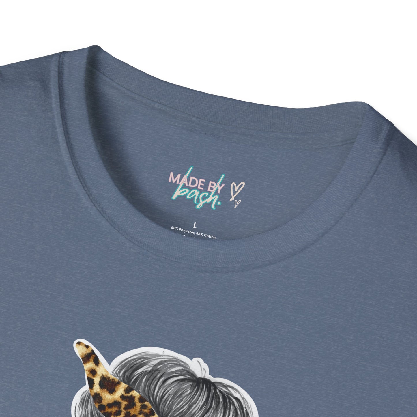 Hot Mess Momma Unisex Softstyle T-Shirt