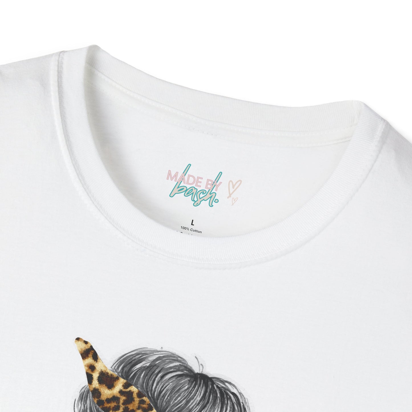 Hot Mess Momma Unisex Softstyle T-Shirt