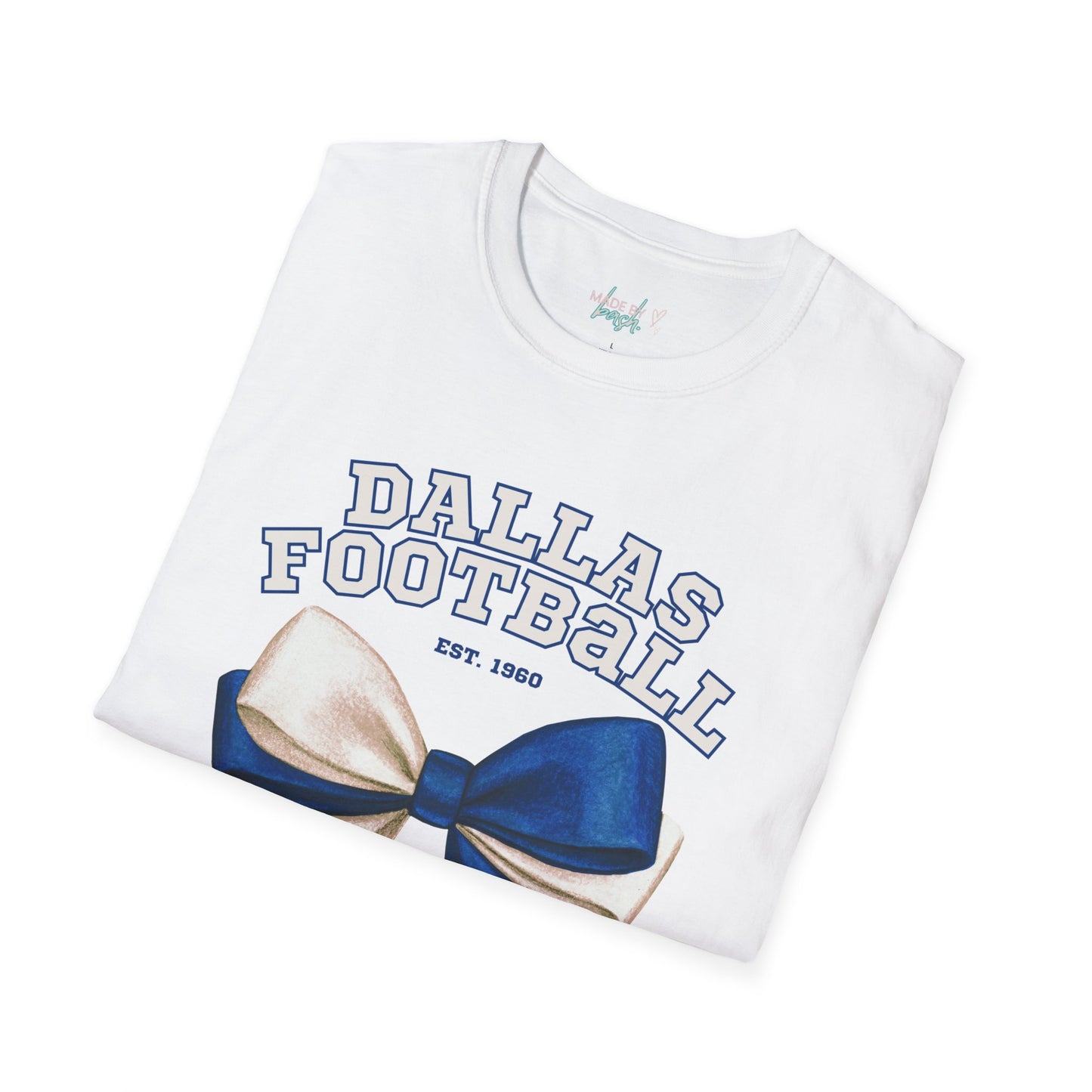 Dallas Football Big Bow T-Shirt