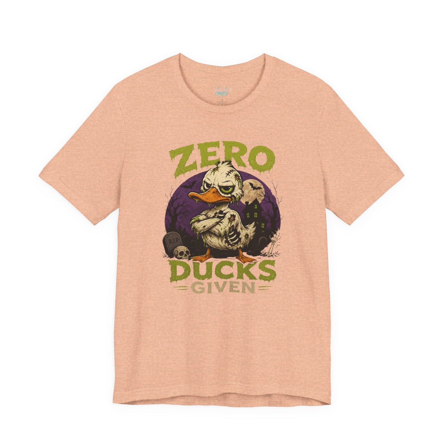 Cute Duck Halloween Unisex Jersey Short Sleeve Tee