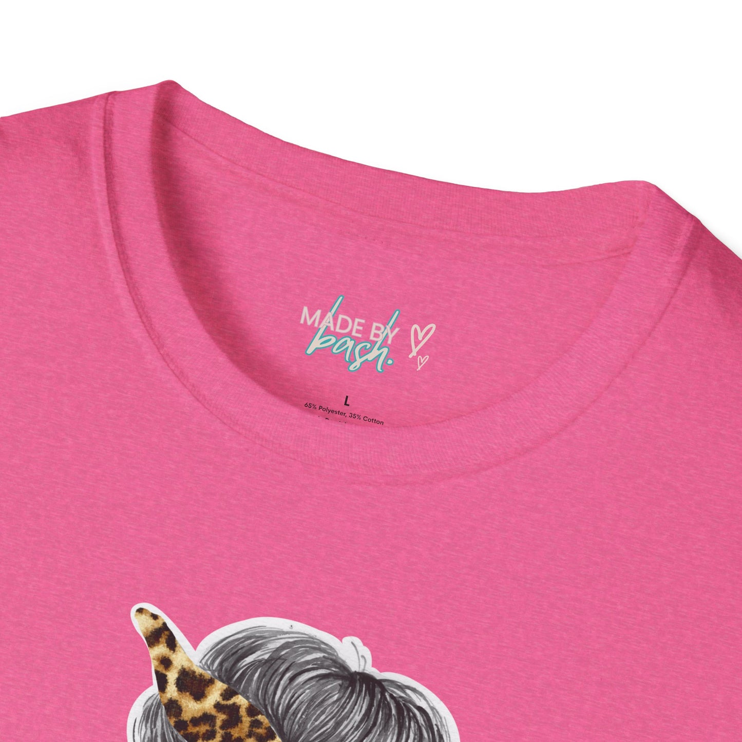 Hot Mess Momma Unisex Softstyle T-Shirt
