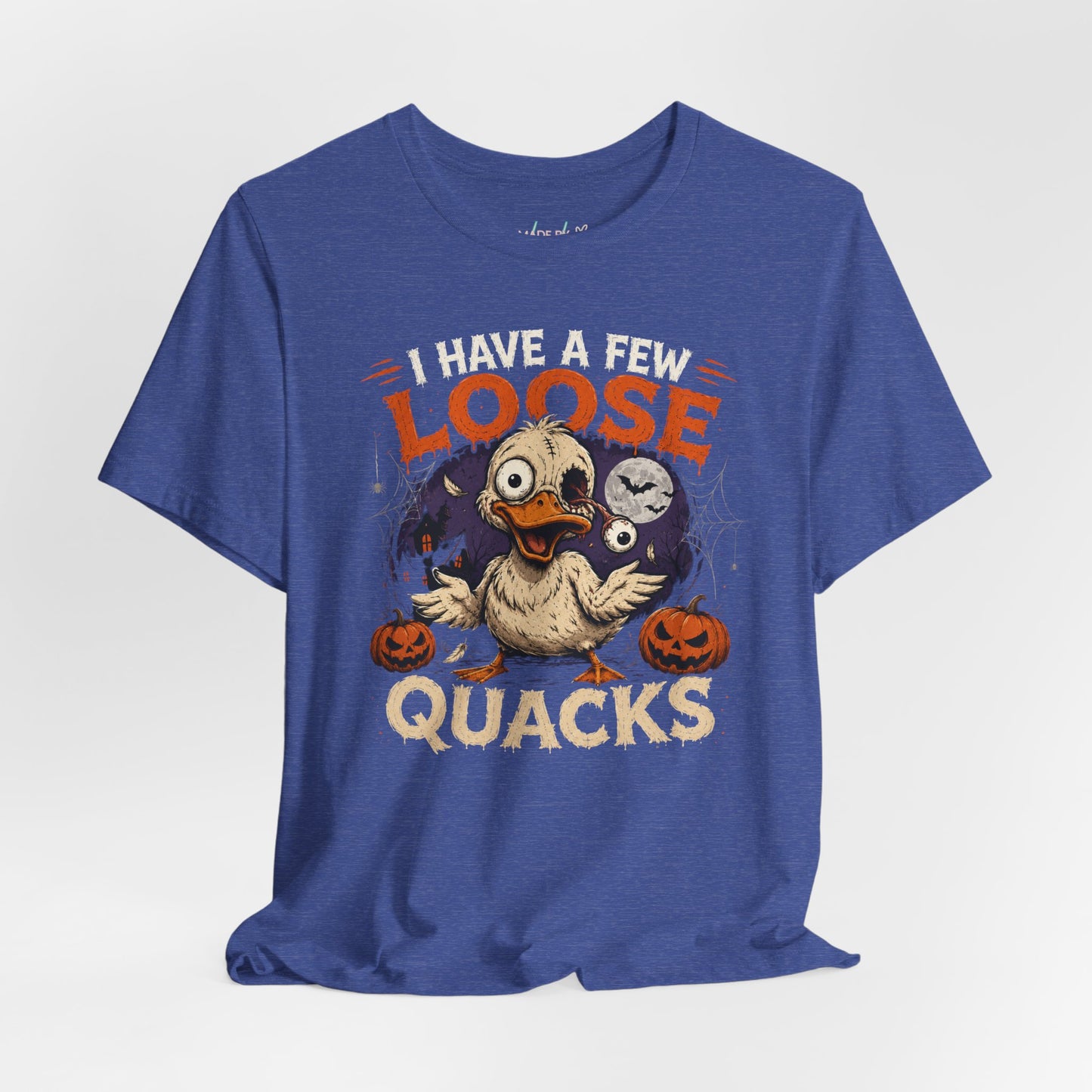 Cute Duck Few Loose Quacks Unisex Jersey Short Sleeve Tee
