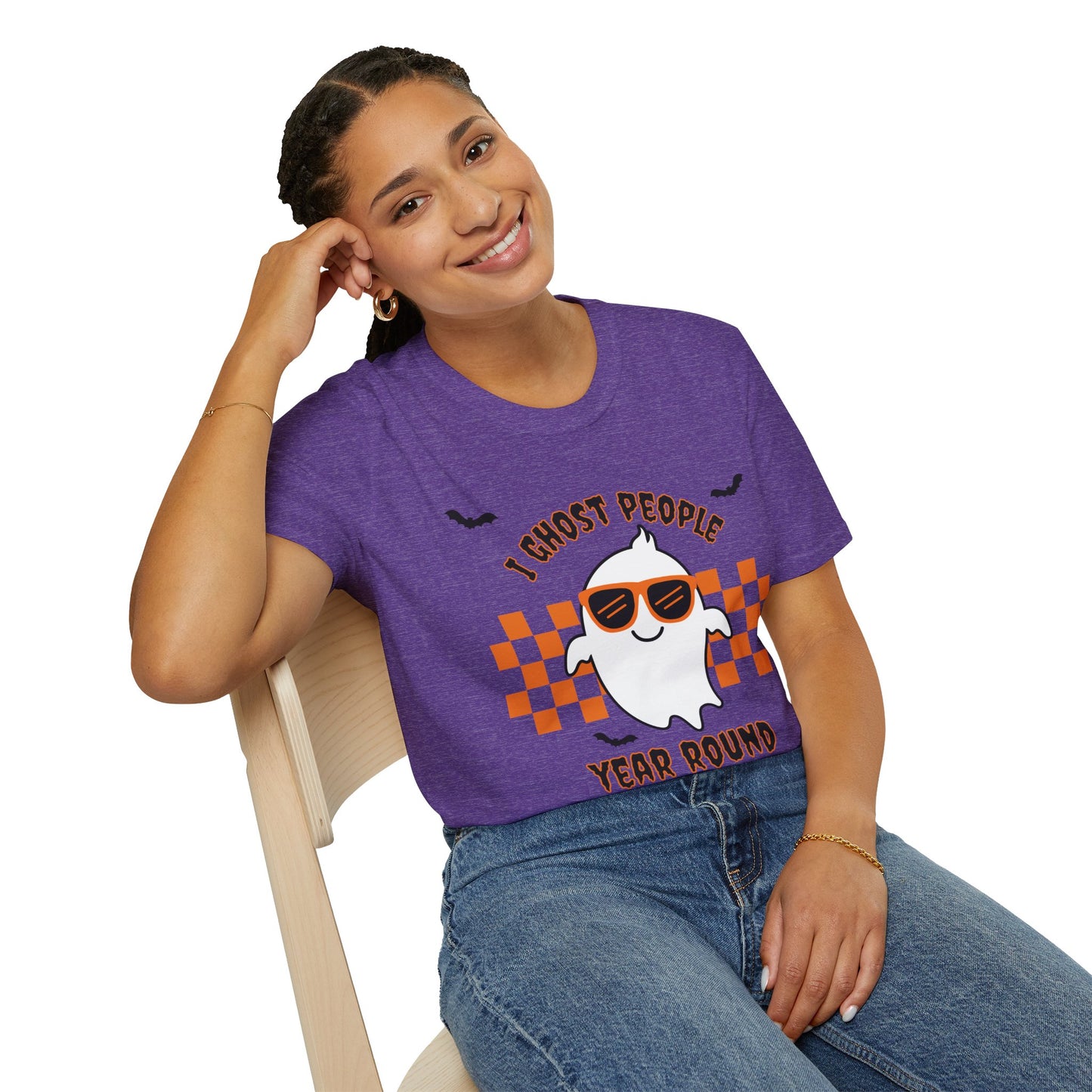 I Ghost People Year Round Halloween Softstyle T-Shirt