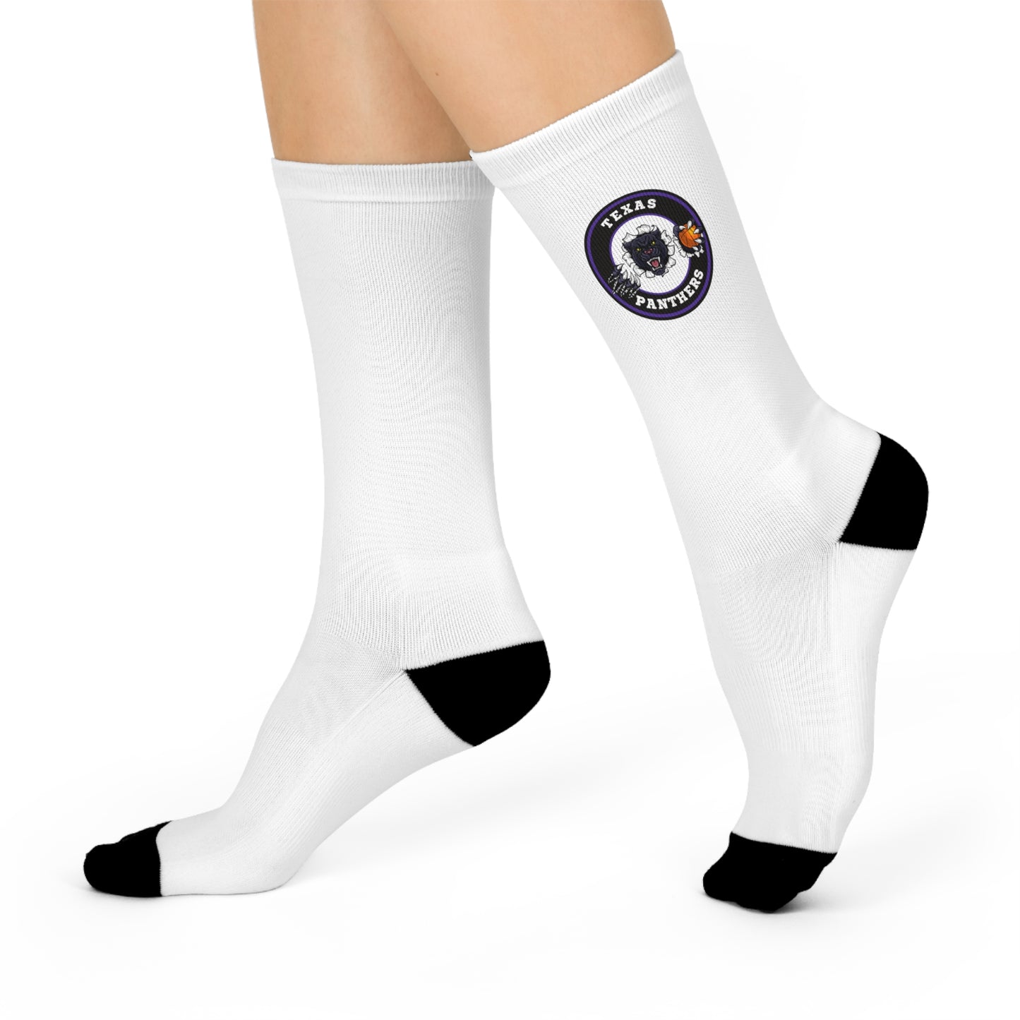 Texas Panthers Cushioned Crew Socks