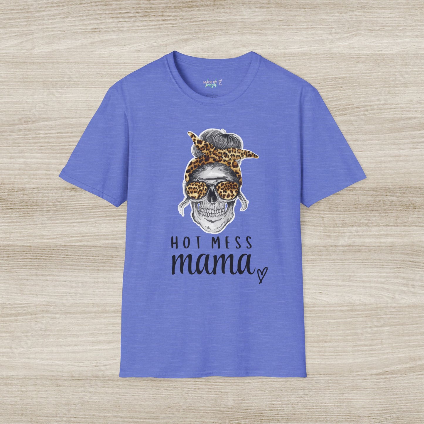 Hot Mess Momma Unisex Softstyle T-Shirt