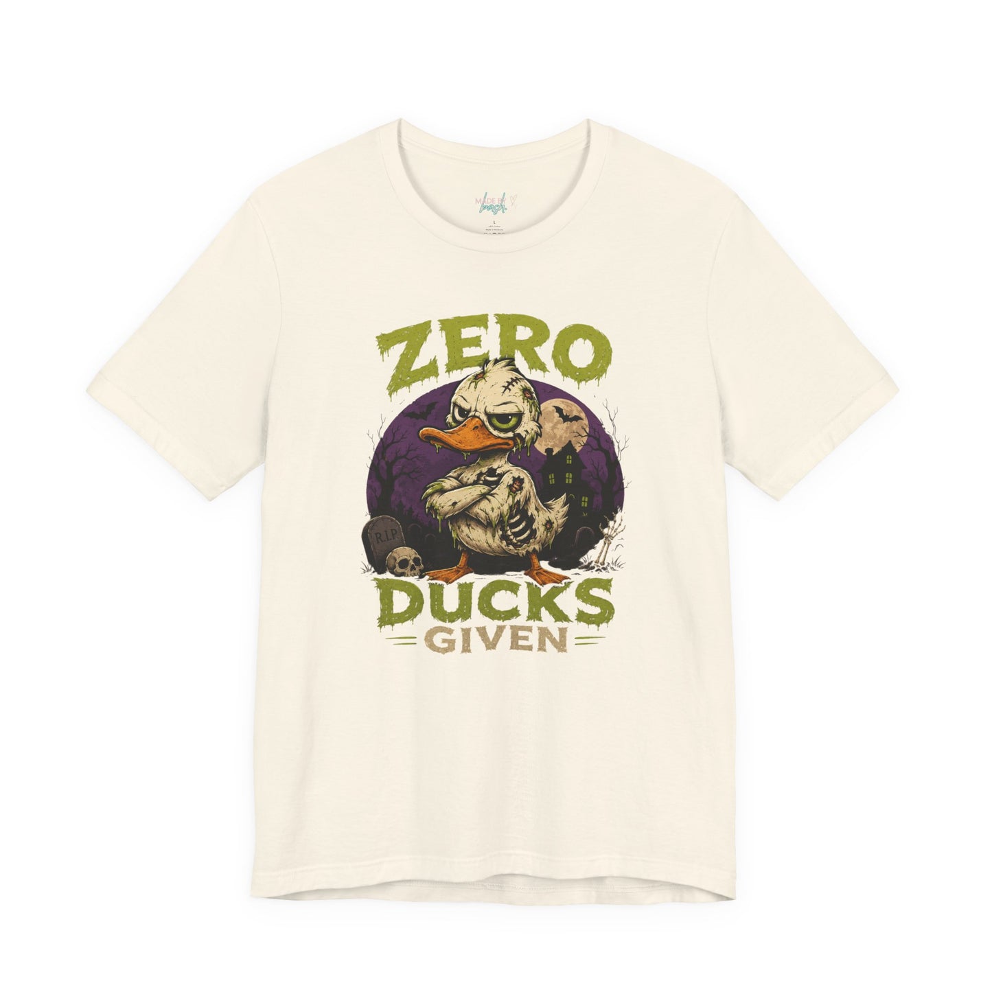 Cute Duck Halloween Unisex Jersey Short Sleeve Tee