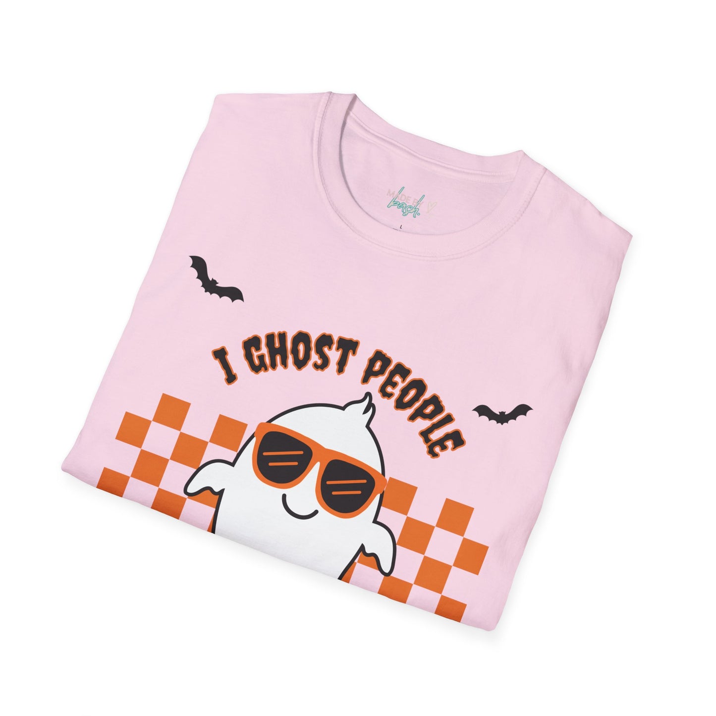 I Ghost People Year Round Halloween Softstyle T-Shirt