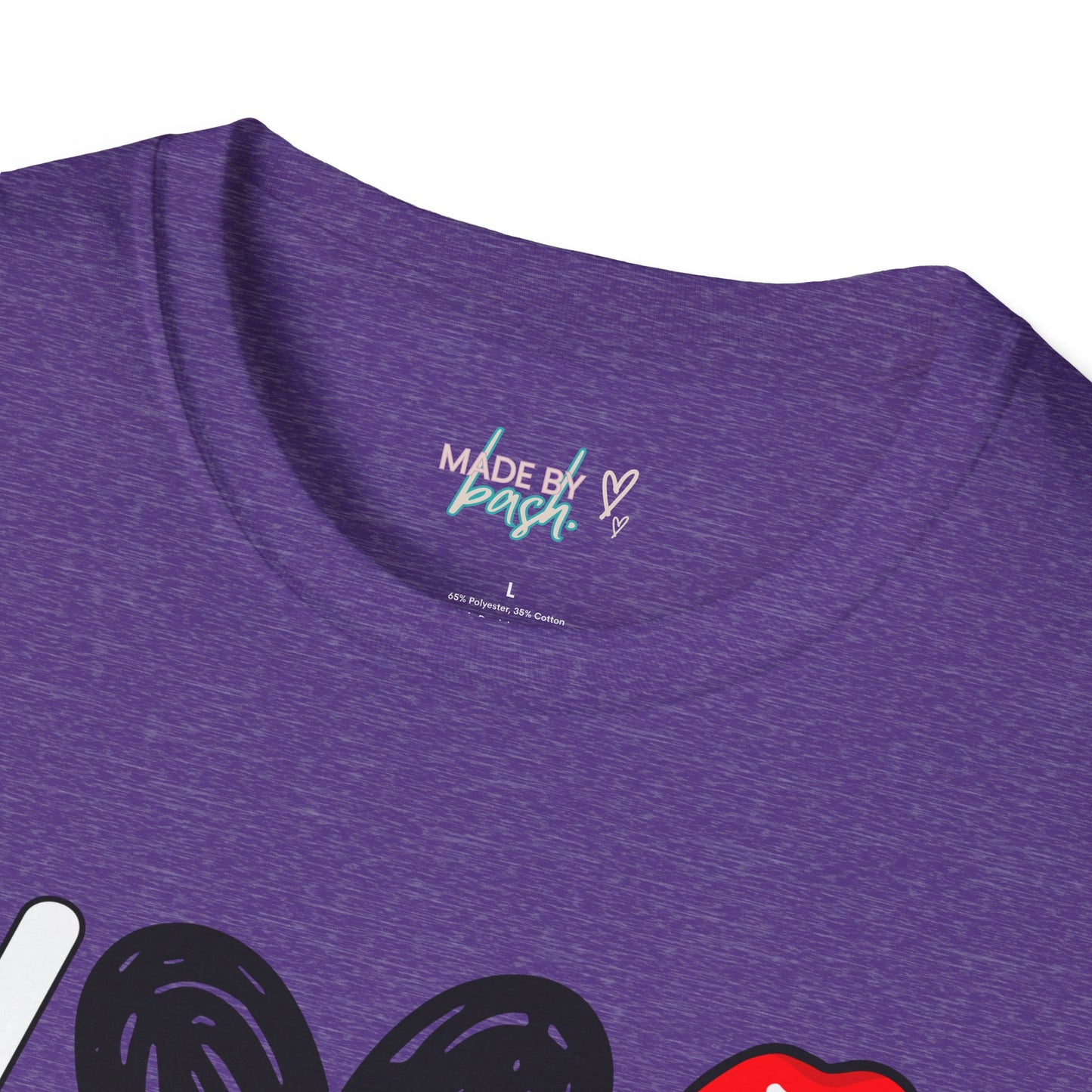 Peace, Love, and Leopard Unisex Softstyle T-Shirt