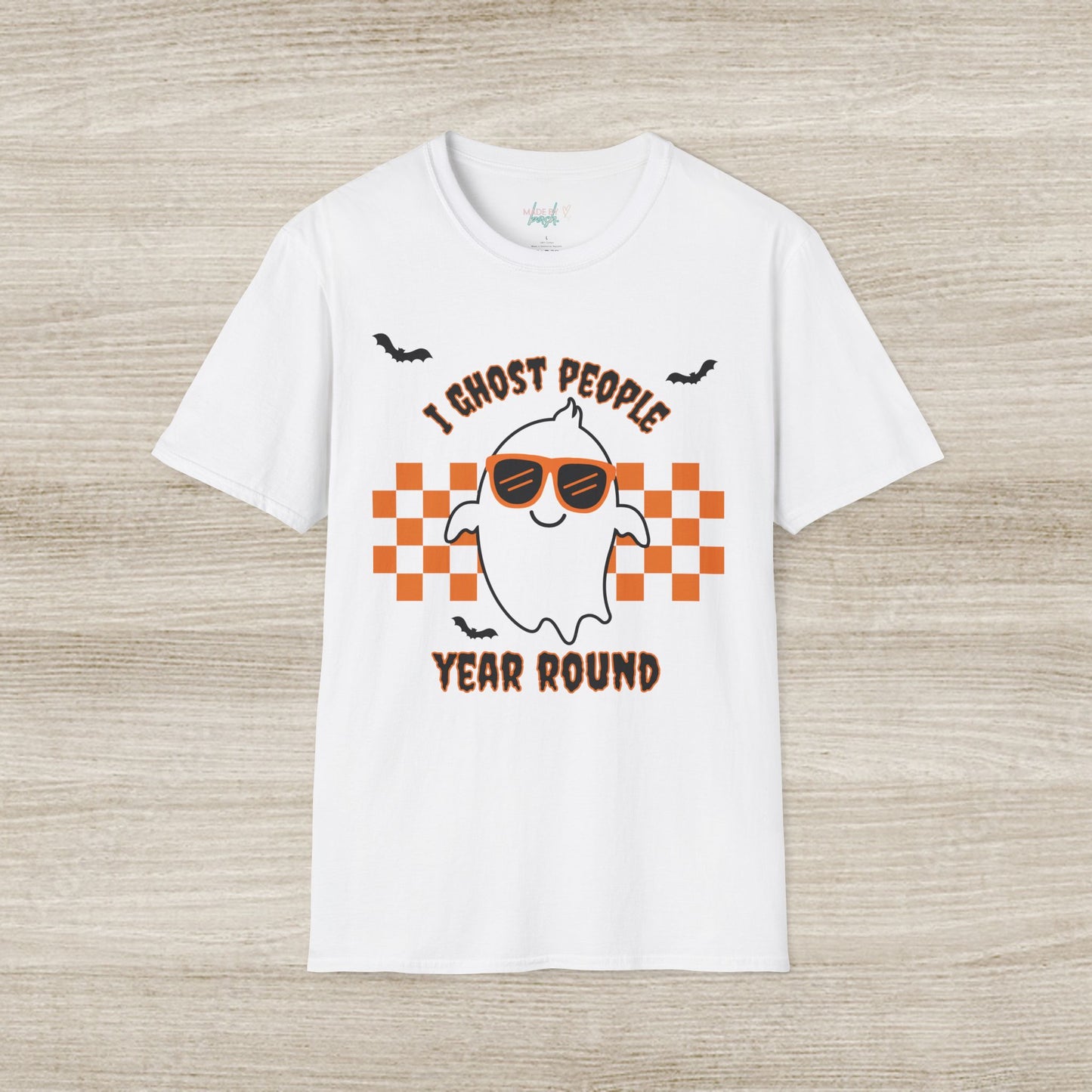I Ghost People Year Round Halloween Softstyle T-Shirt