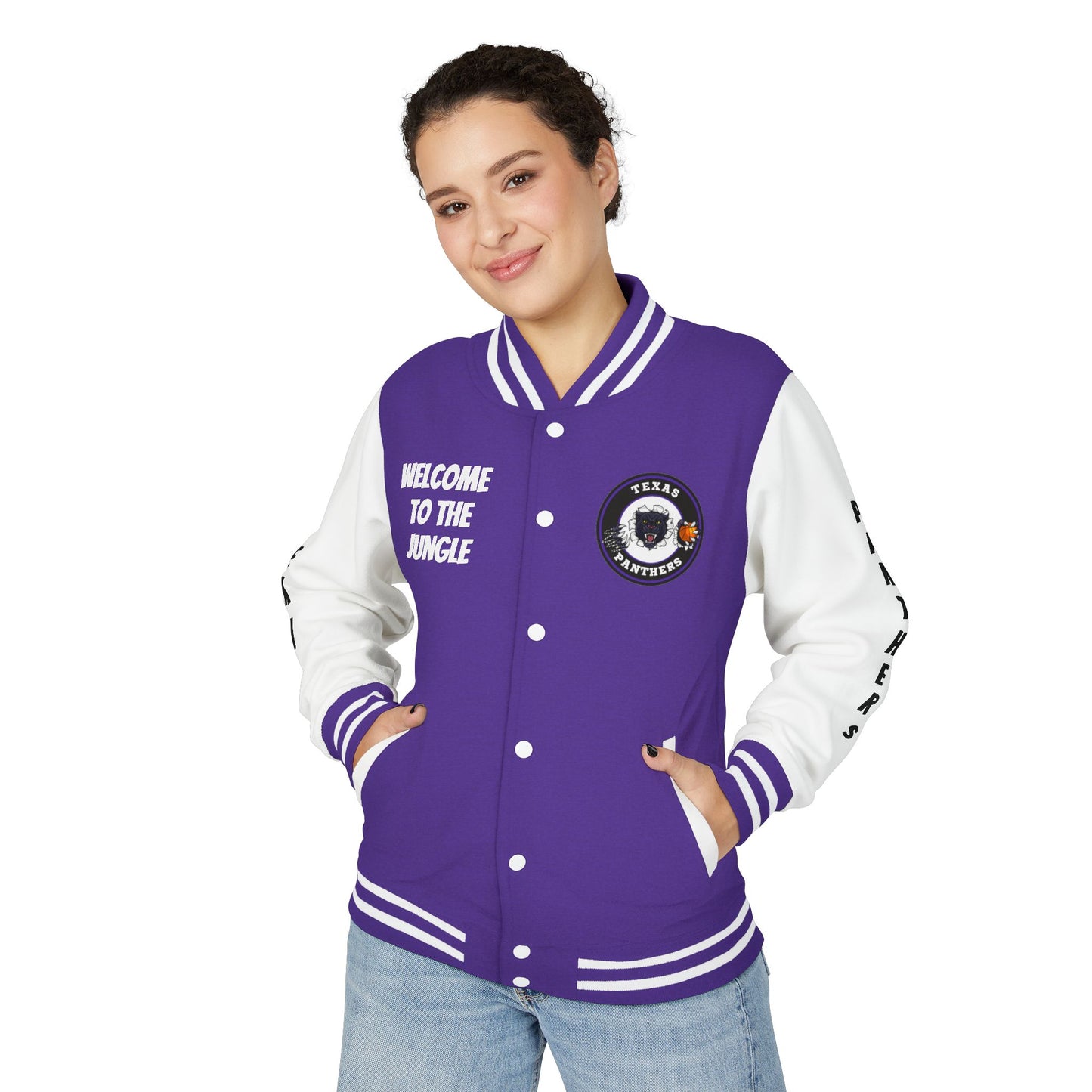 Texas Panthers Heavyweight Letterman Jacket - Welcome to the Jungle