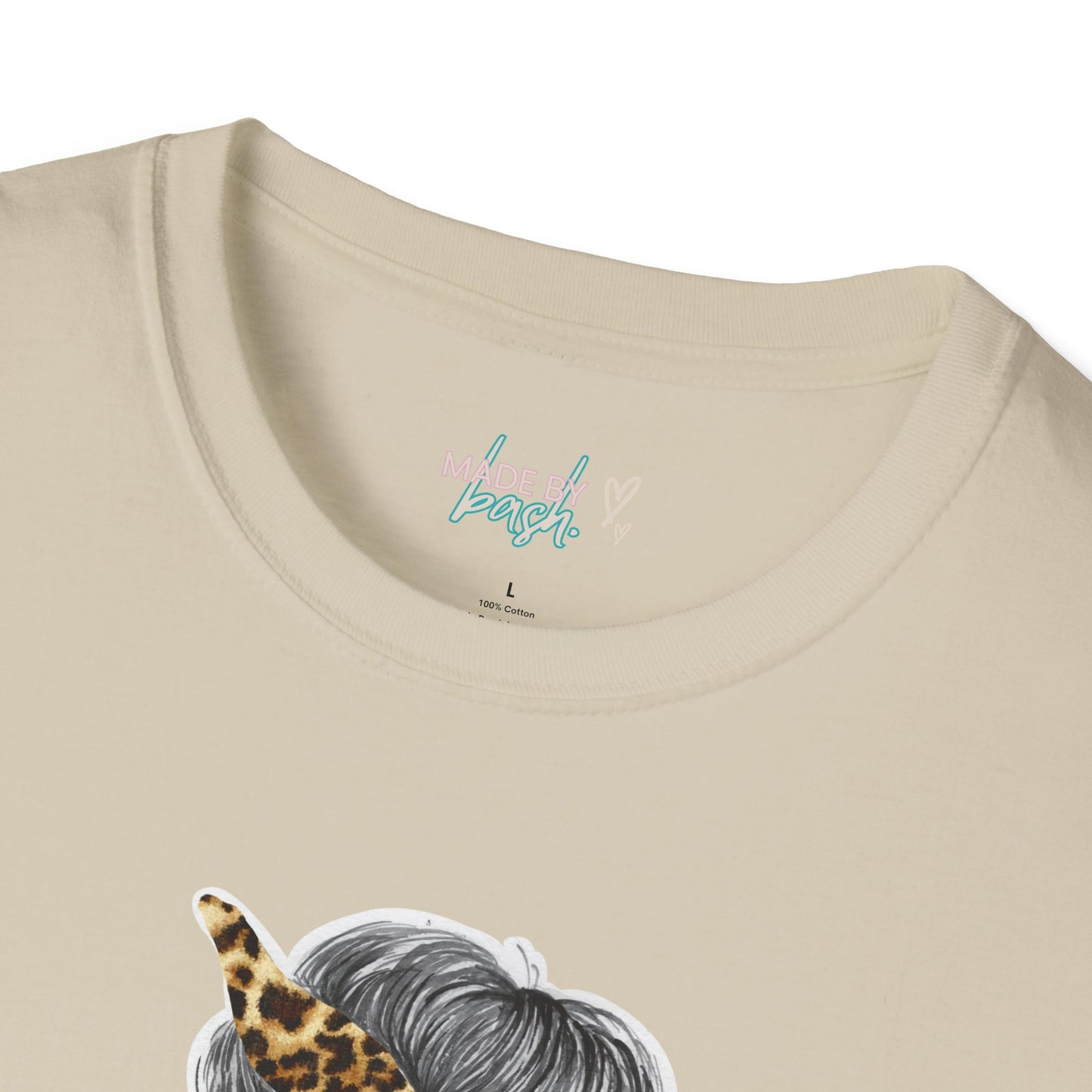 Hot Mess Momma Unisex Softstyle T-Shirt