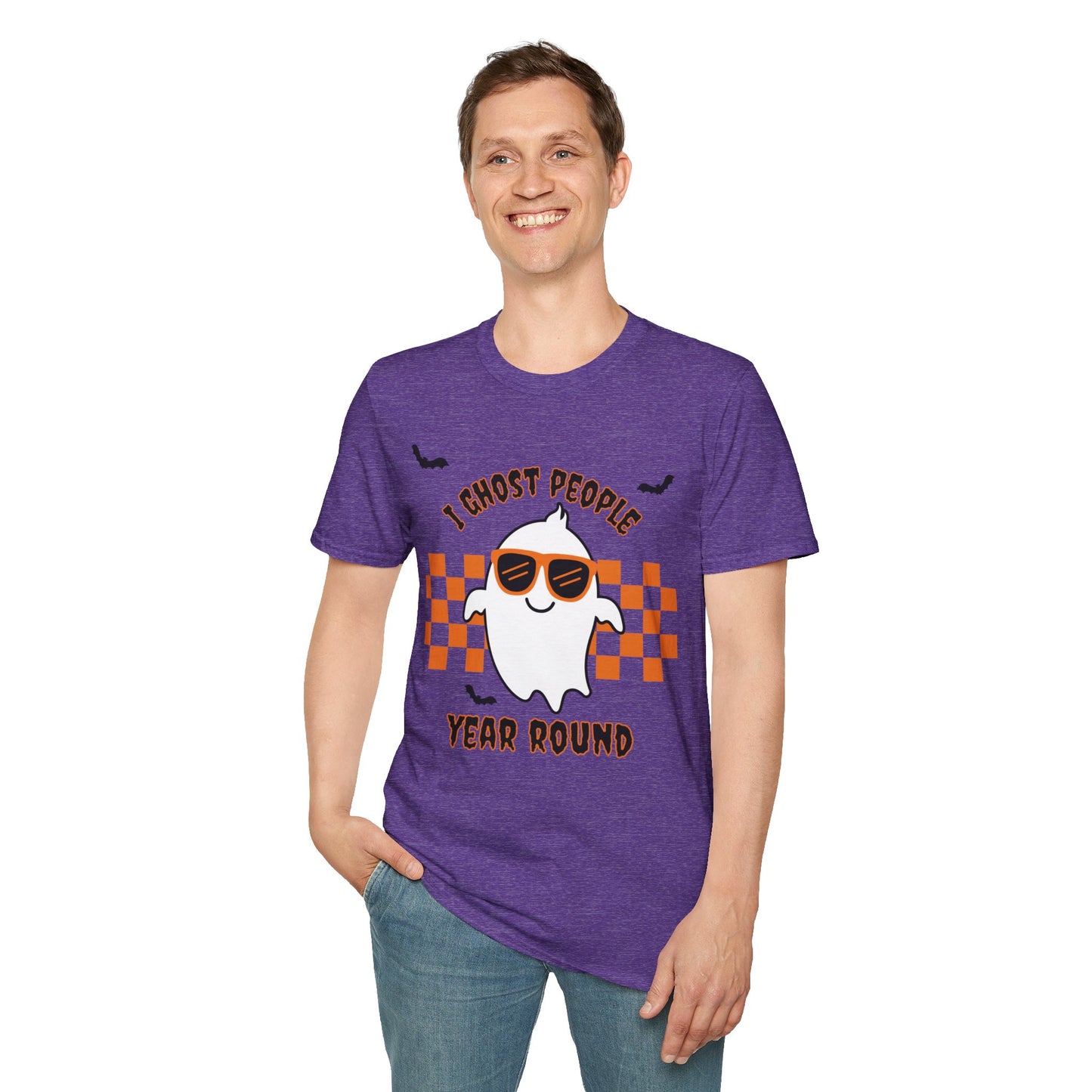 I Ghost People Year Round Halloween Softstyle T-Shirt