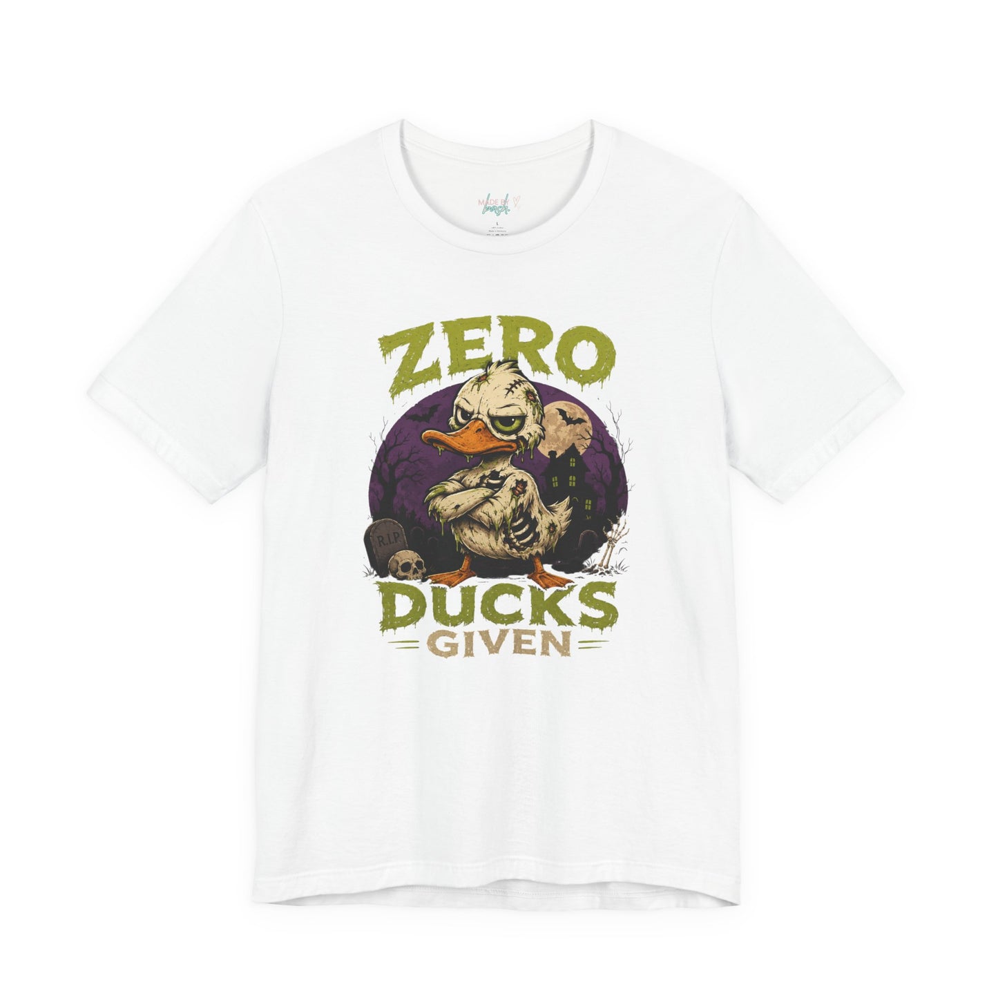 Cute Duck Halloween Unisex Jersey Short Sleeve Tee