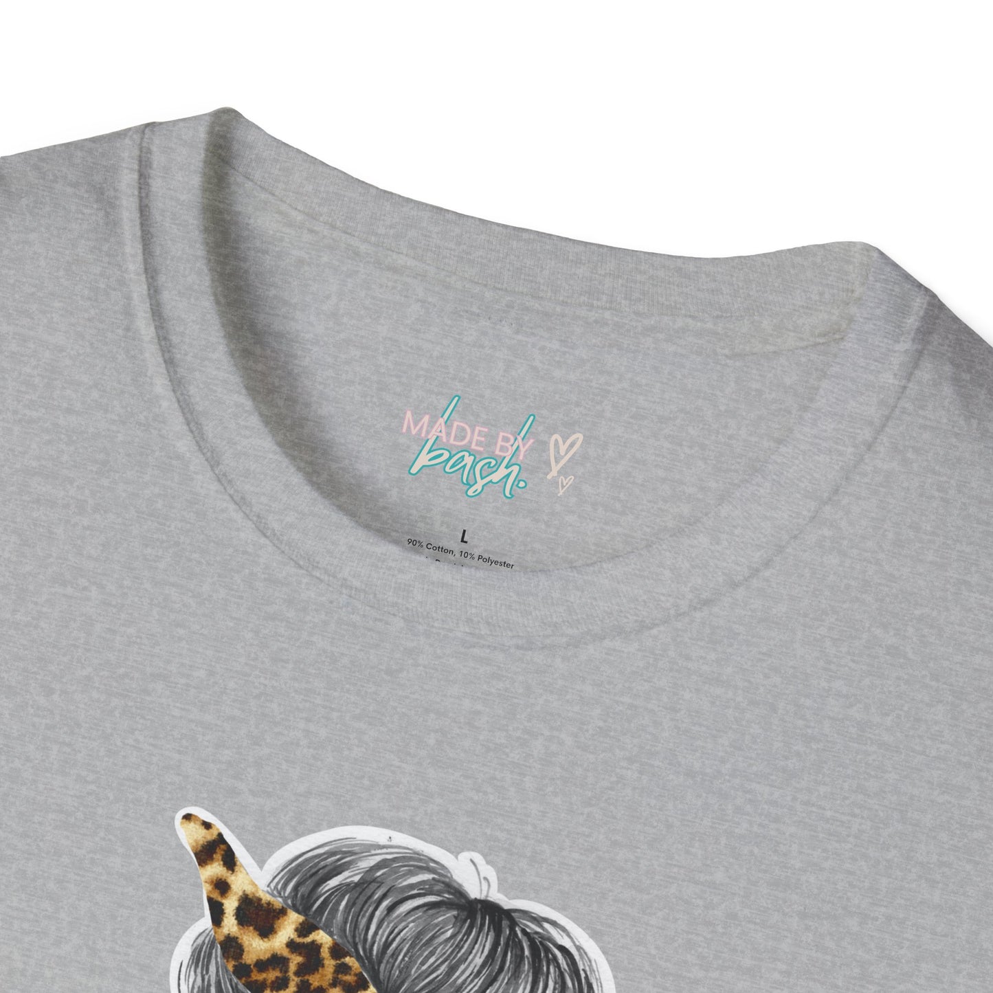 Hot Mess Momma Unisex Softstyle T-Shirt