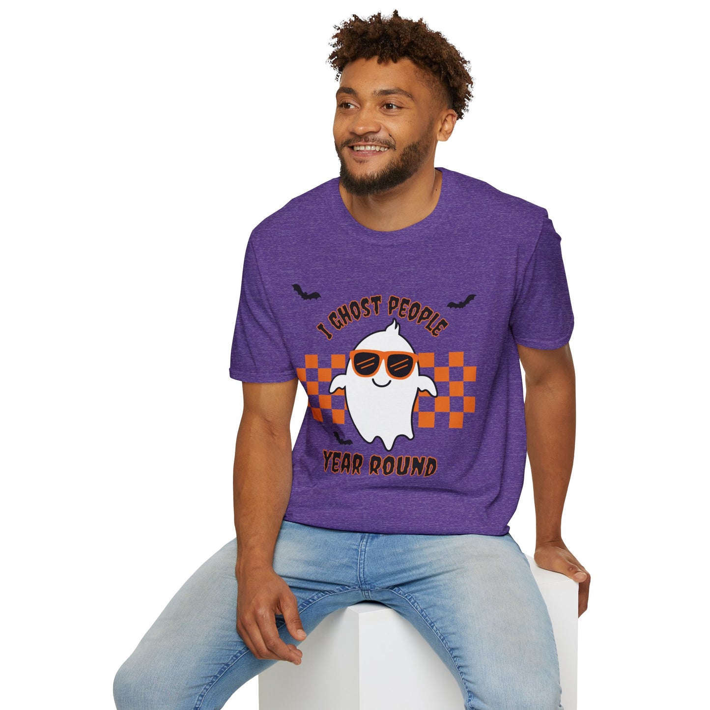 I Ghost People Year Round Halloween Softstyle T-Shirt