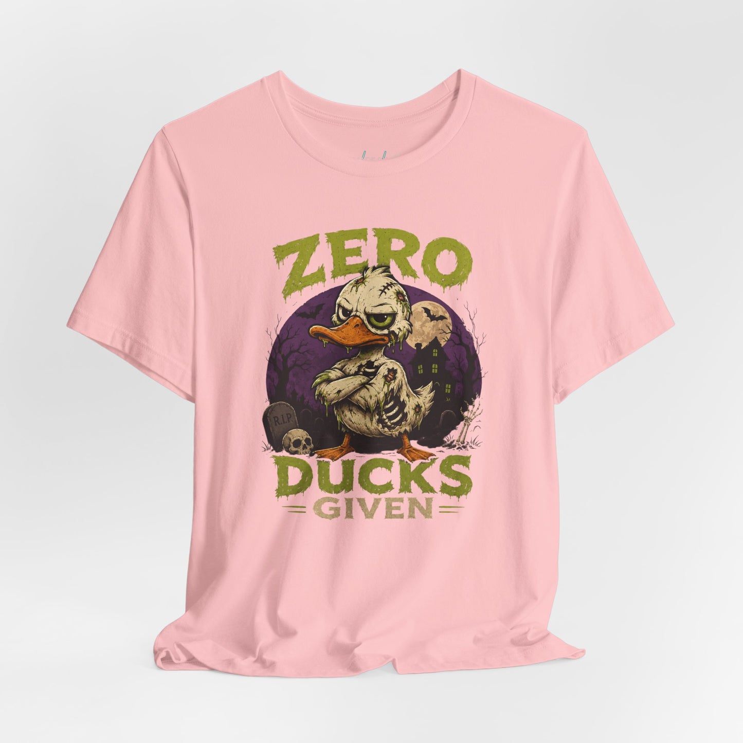 Cute Duck Halloween Unisex Jersey Short Sleeve Tee