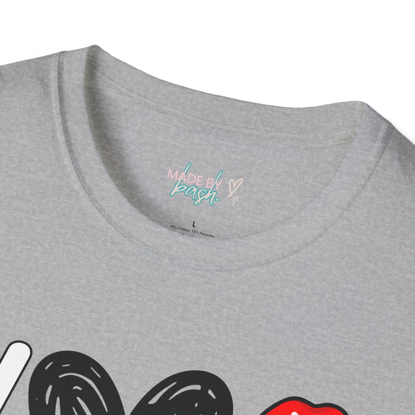 Peace, Love, and Leopard Unisex Softstyle T-Shirt