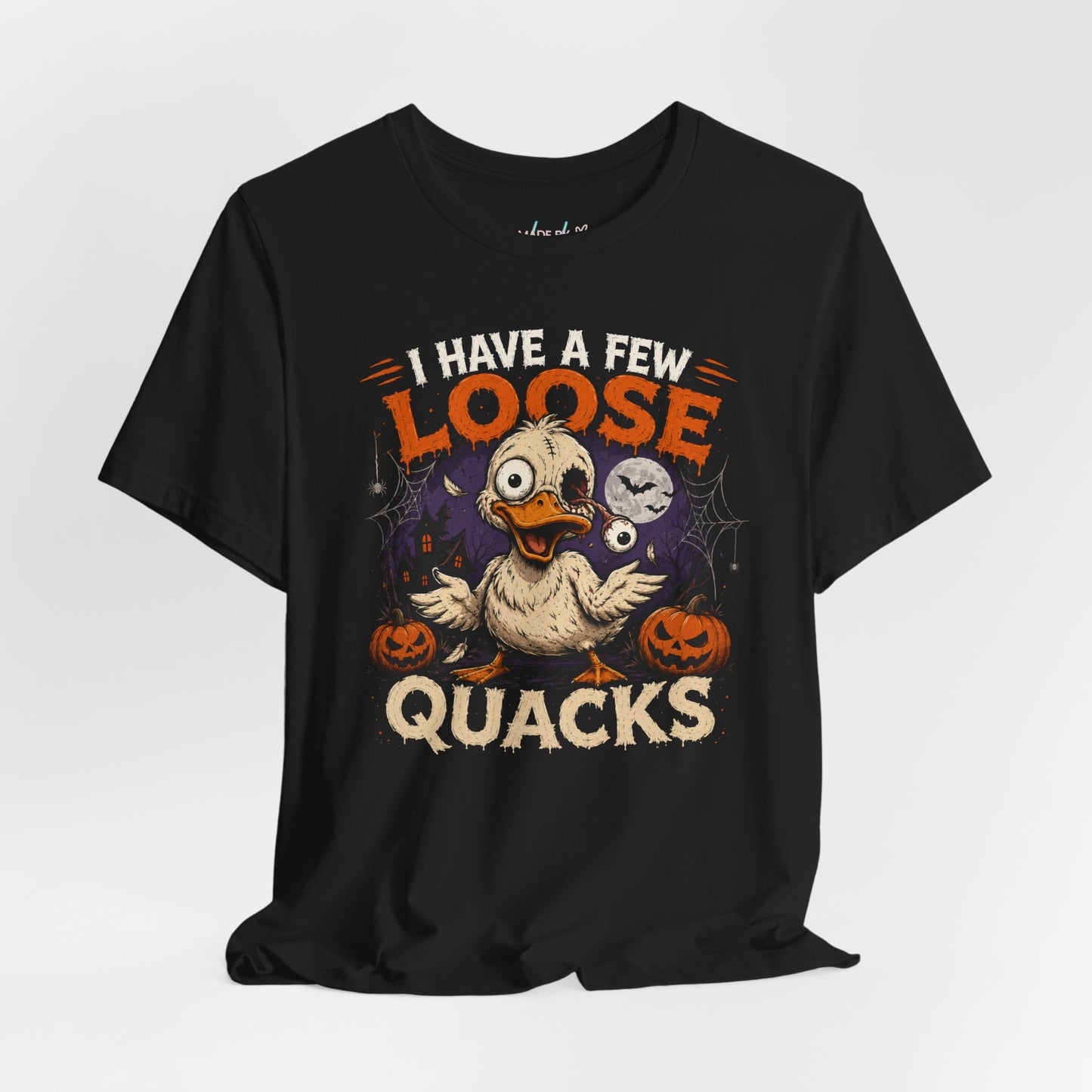 Cute Duck Few Loose Quacks Unisex Jersey Short Sleeve Tee