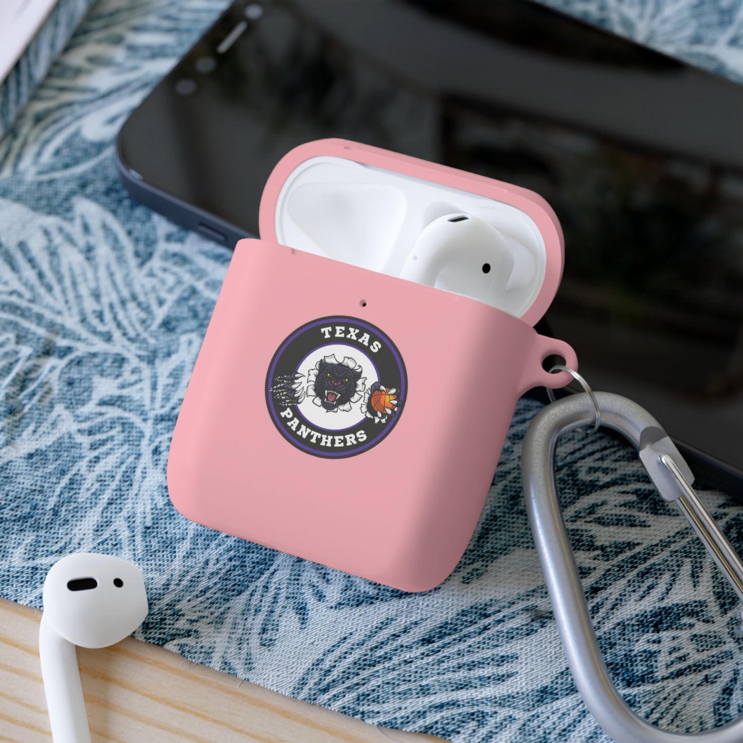 Texas Panthers AirPods Case Cover - Stylish & Protective