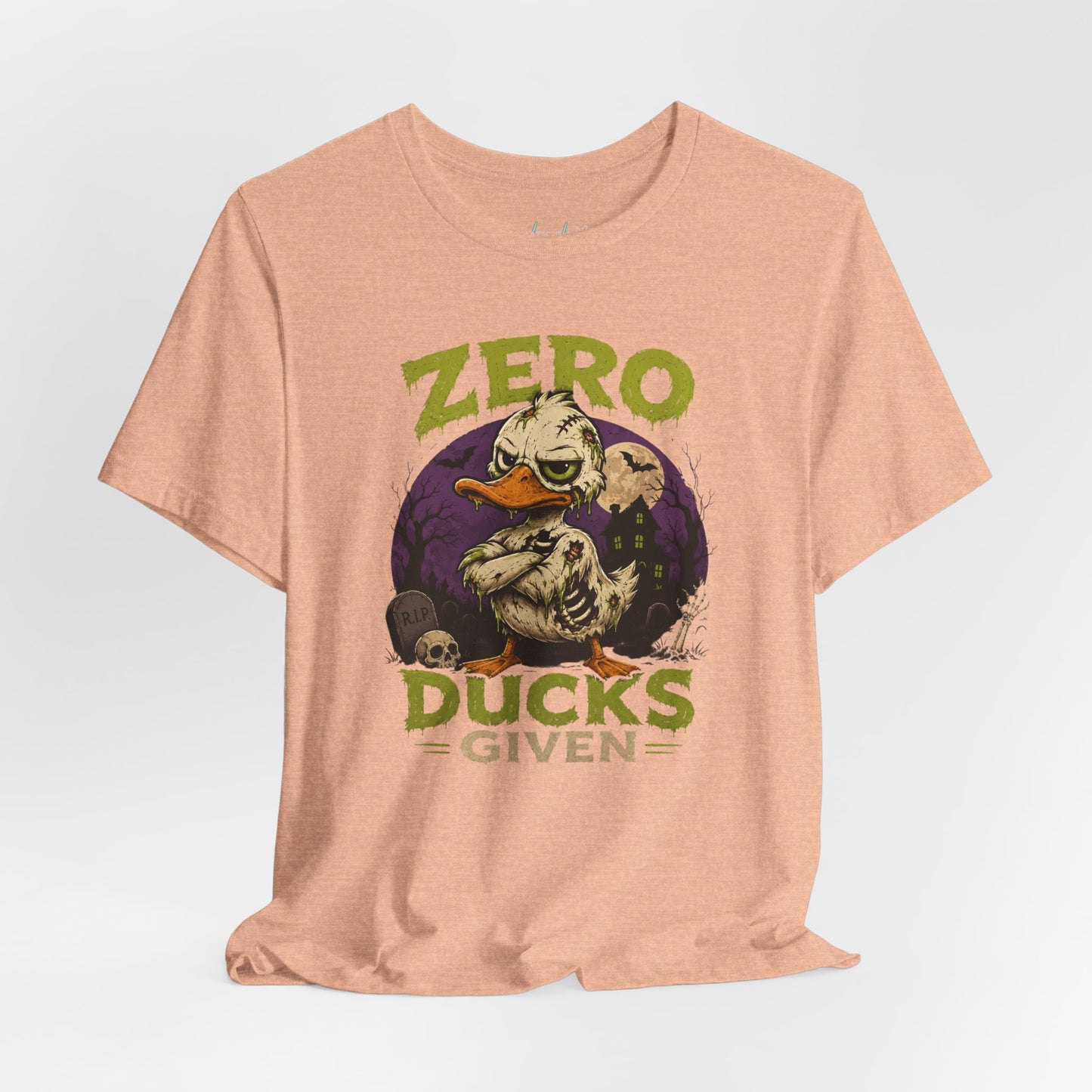Cute Duck Halloween Unisex Jersey Short Sleeve Tee