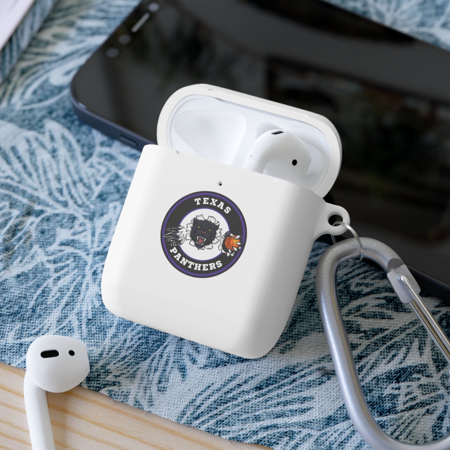 Texas Panthers AirPods Case Cover - Stylish & Protective