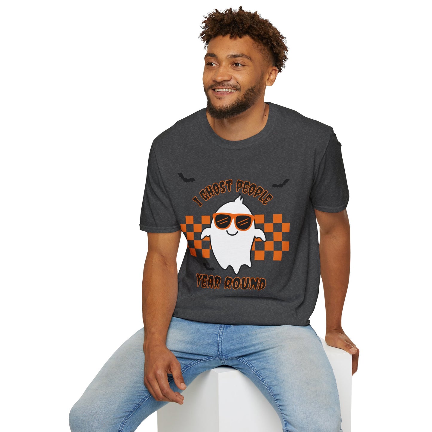 I Ghost People Year Round Halloween Softstyle T-Shirt