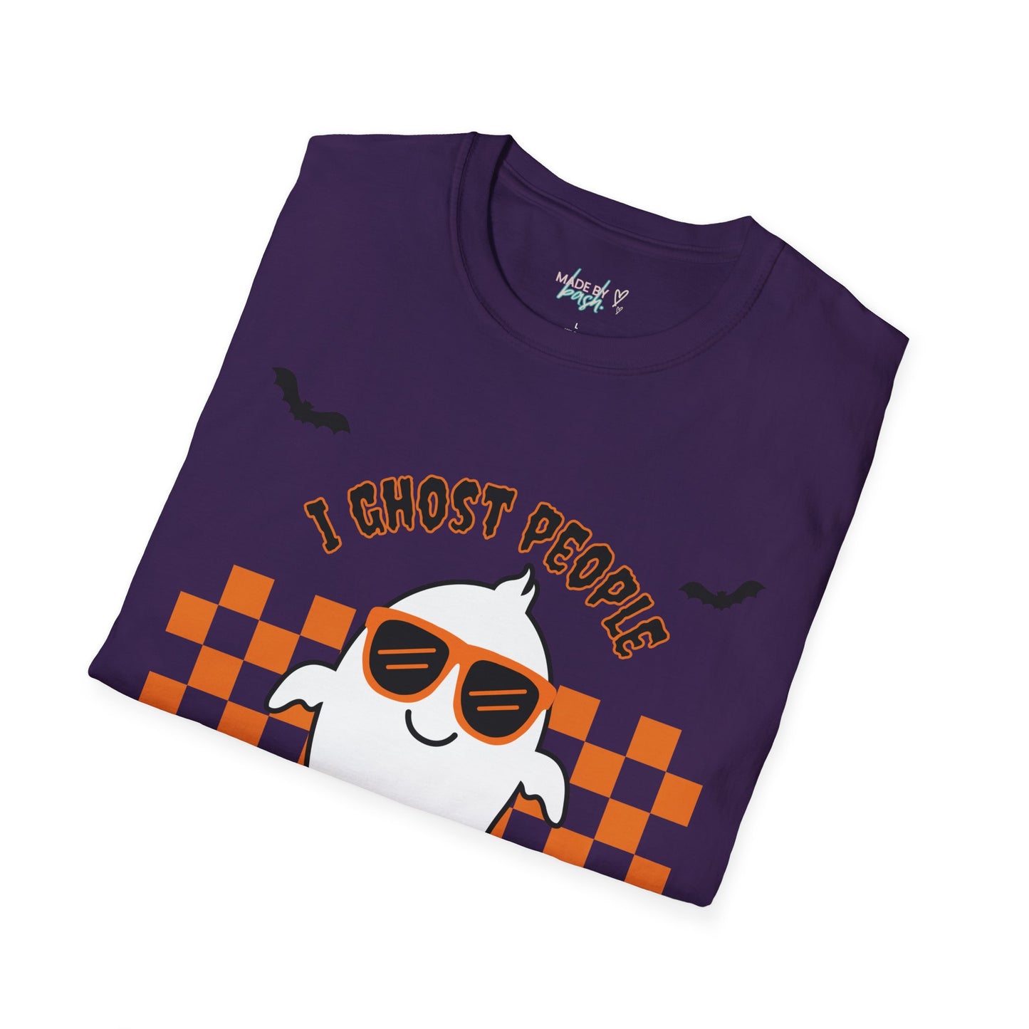 I Ghost People Year Round Halloween Softstyle T-Shirt