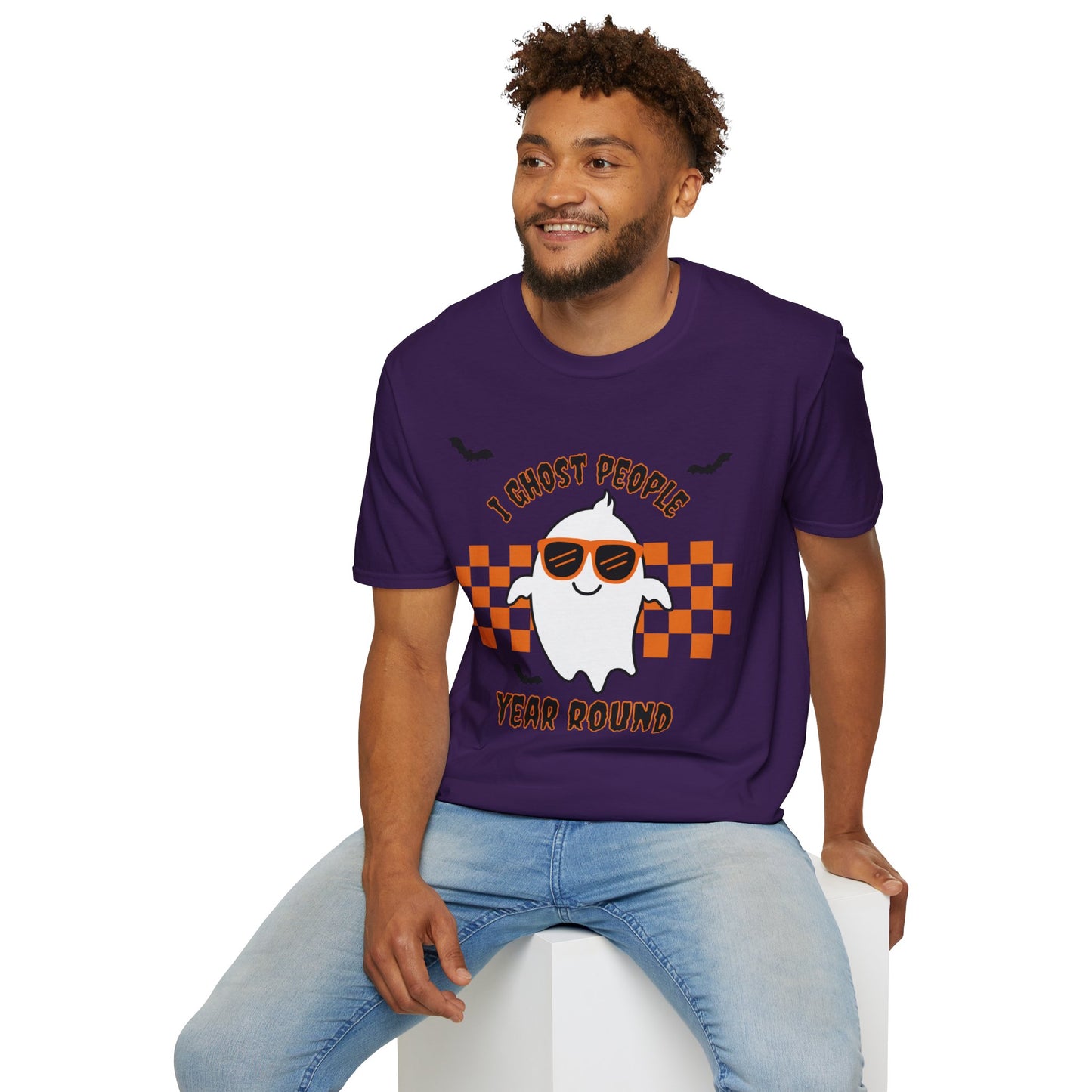 I Ghost People Year Round Halloween Softstyle T-Shirt