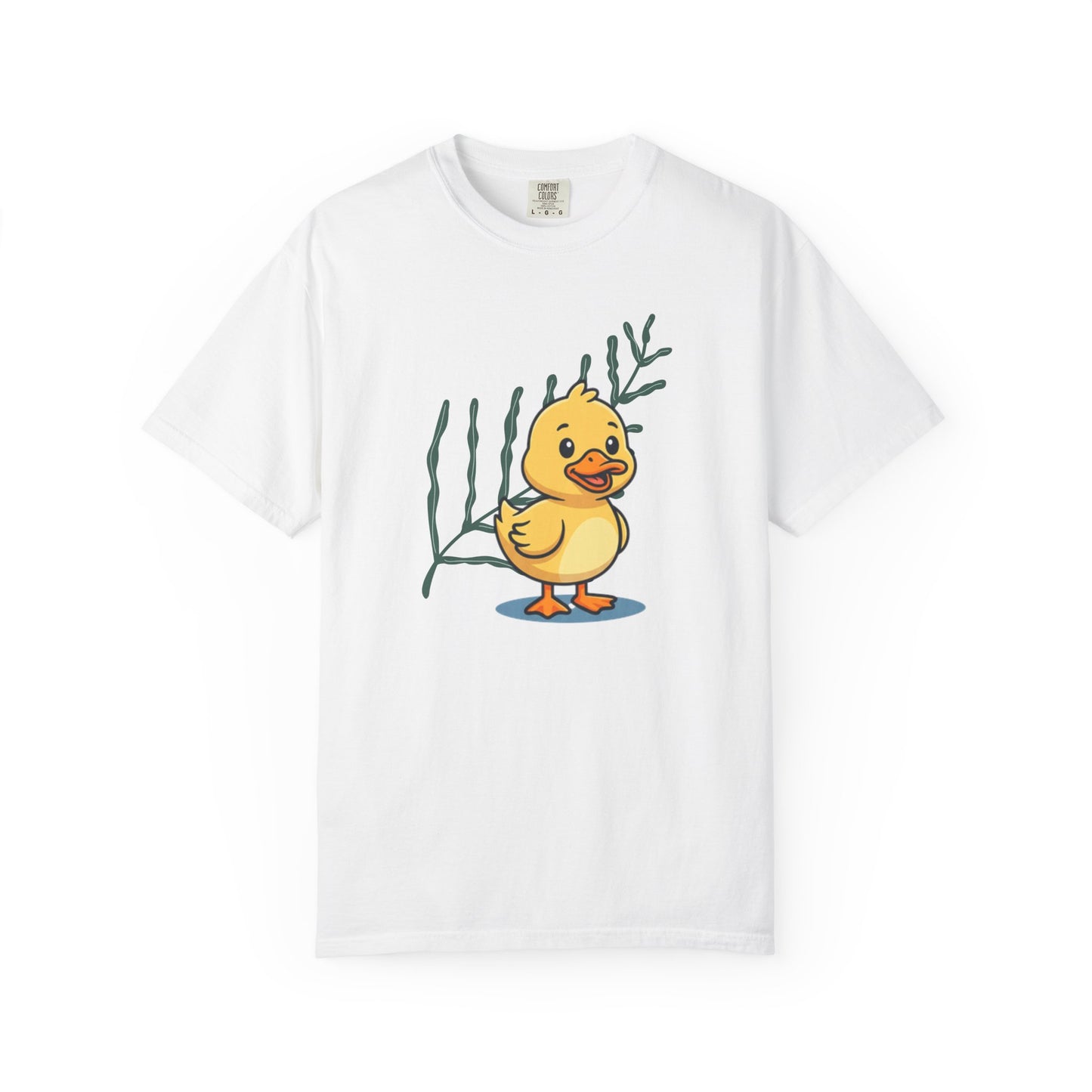 Cute Duck Tee — Playful Yellow Duckling Graphic T-Shirt